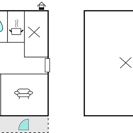 펜션 2 Bedroom Front In *